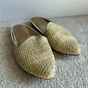 Sun and Stone Rattan Mules